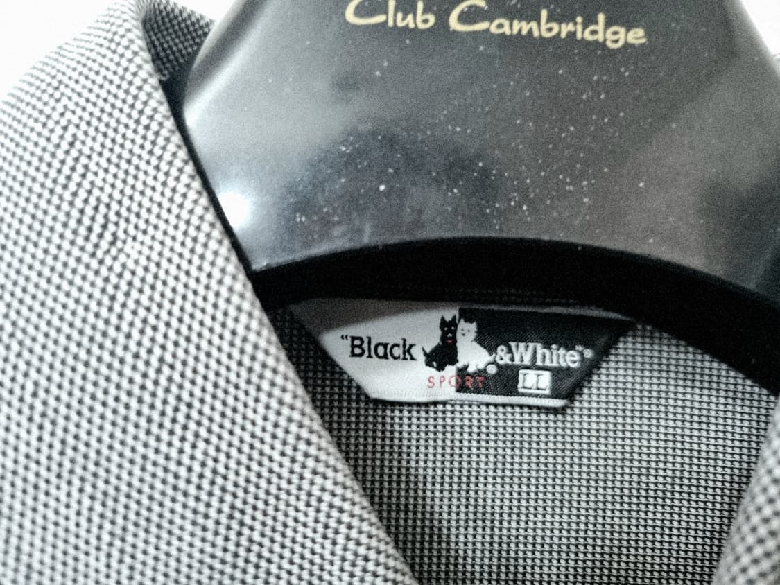 블랙앤화이트 정품 티셔츠 95사이즈 상품이미지4