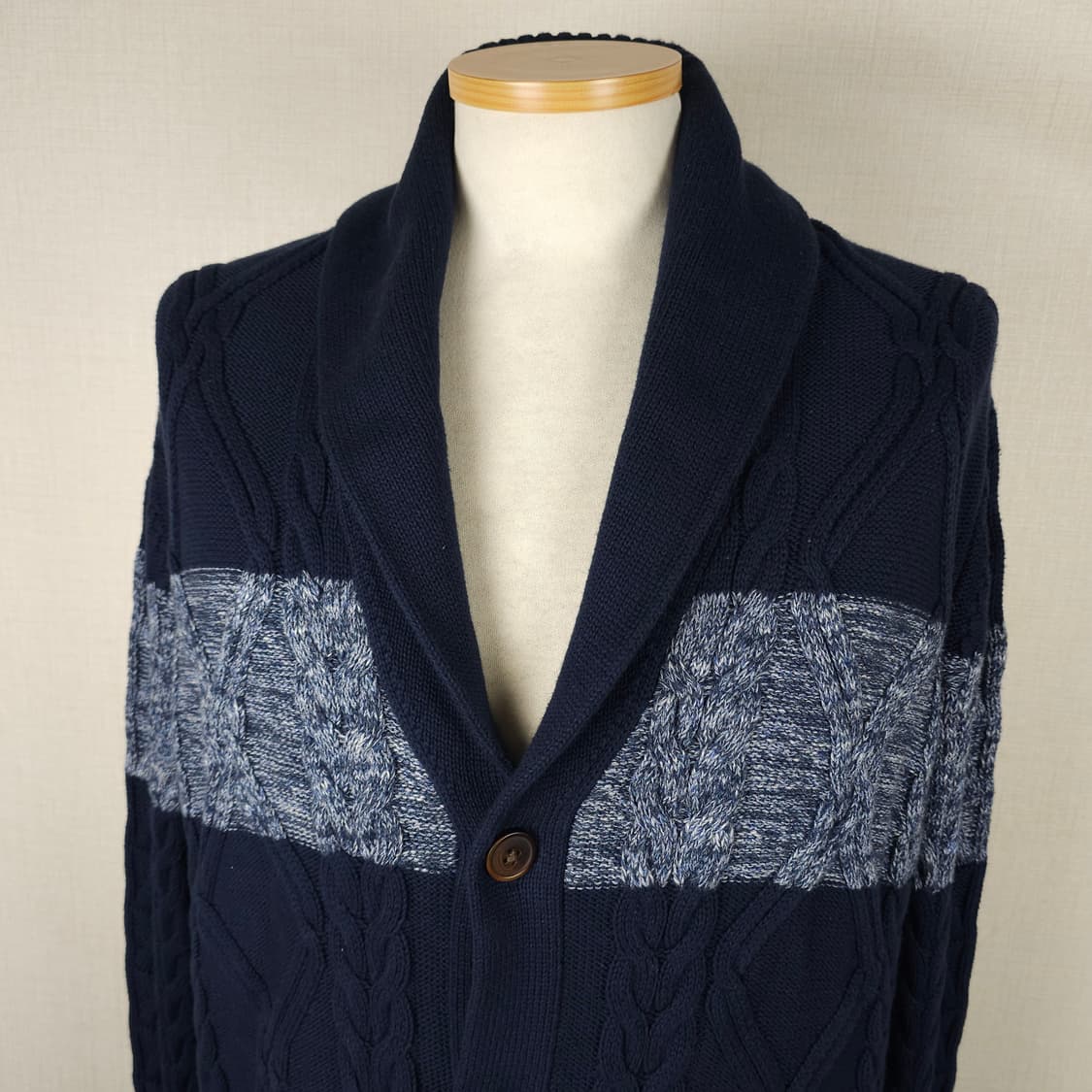 타미힐피거 카라니트가디건 남자100사이즈  상품이미지2