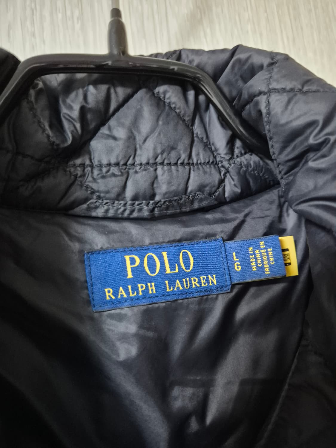 (23년) 폴로 랄프로렌 퀄트 패딩 누빔 코트 패딩코트 라지 큐알신형 상품이미지6