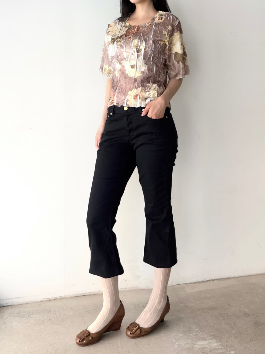 Flower tech unique top 상품이미지5