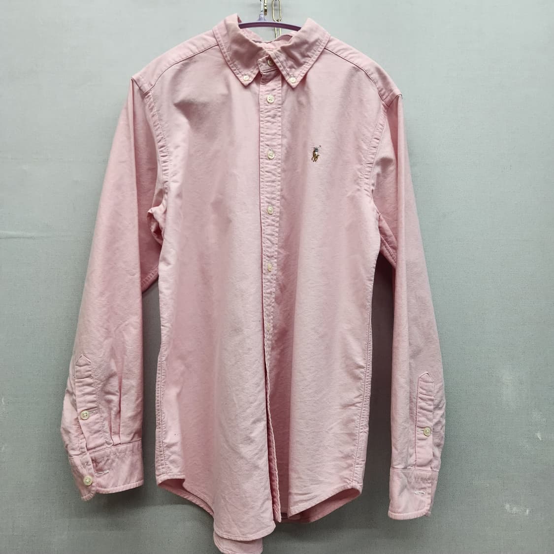 폴로 랄프로렌 멀티포니 핑크 셔츠 M 상품이미지1