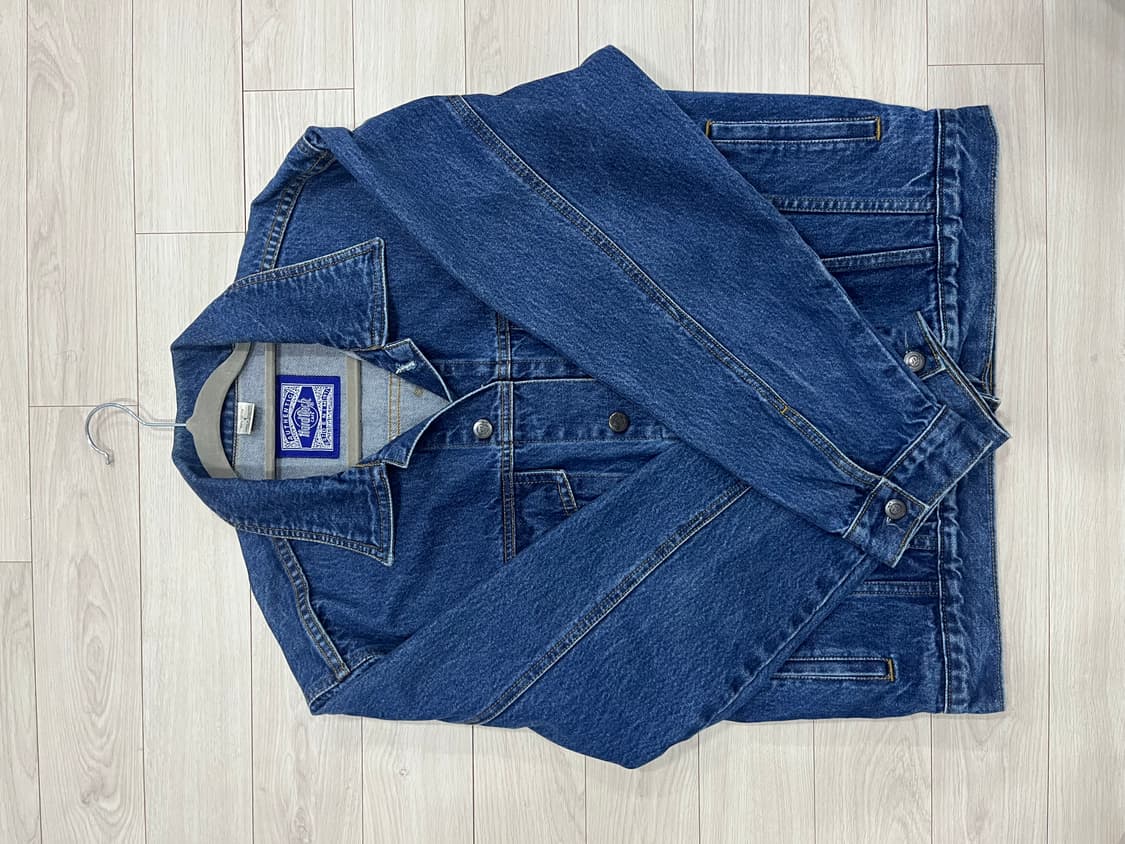 [95-100] 하드락 카페 요코하마 데님청자켓 S 상품이미지2