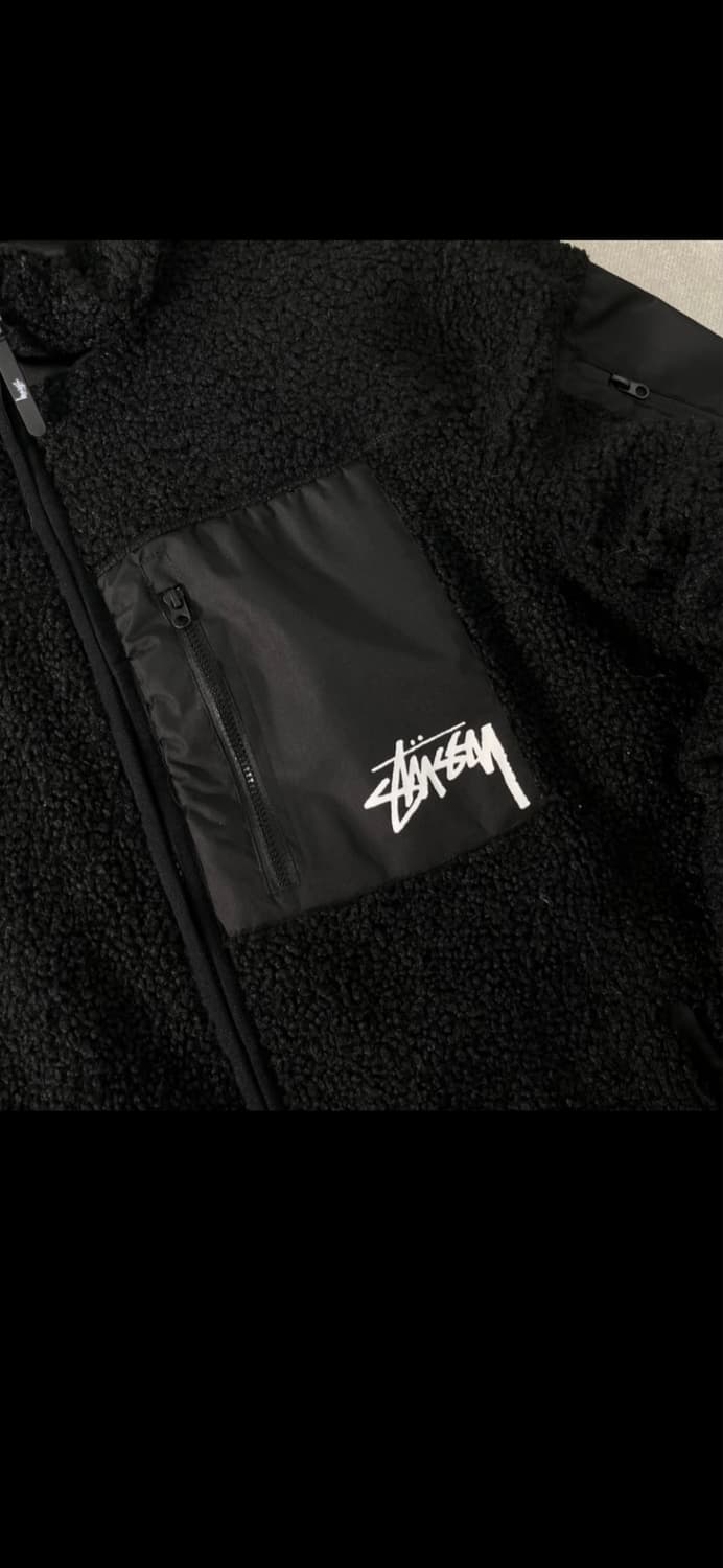 스투시 양털 후리스 상품이미지2