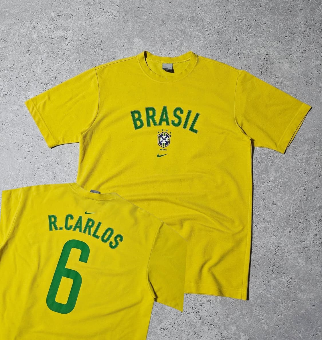 대장🇧🇷나이키 브라질 02 월드컵 카를로스 기념 반팔 티 상품이미지1