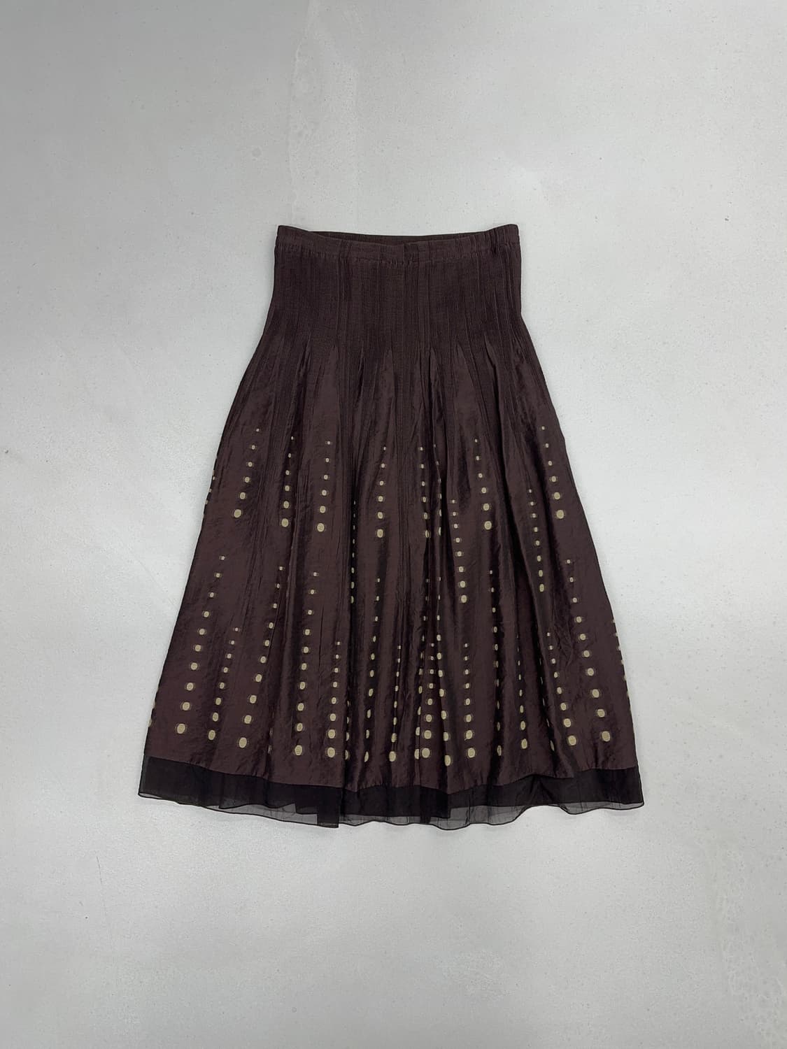 도트 포인트 롱 스커트 상품이미지1