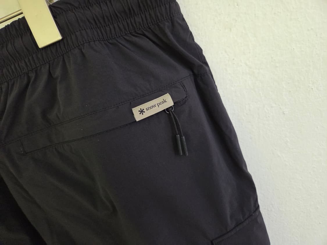 스노우피크 남성 카고 팬츠 블랙 상품이미지5