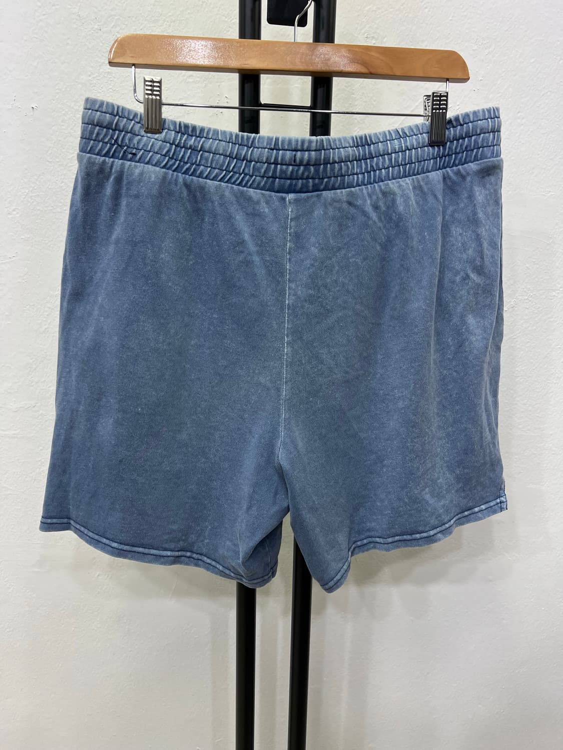 정품) 나이키 블루 워싱 반바지 L 상품이미지5