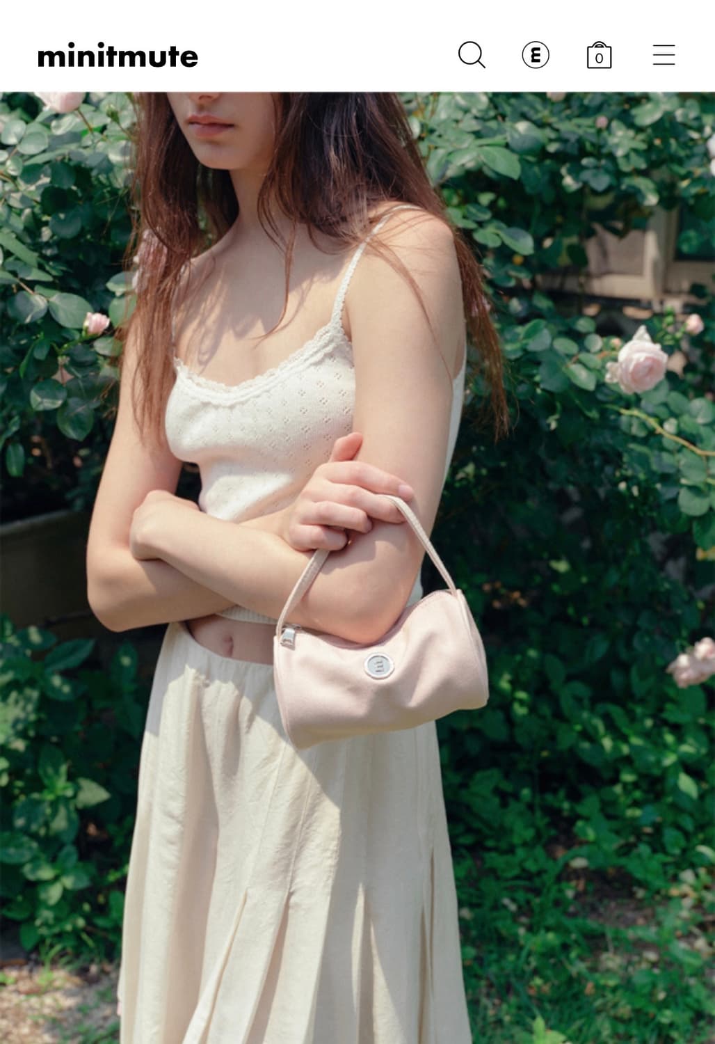 [새제품] 미닛뮤크 클로써클 워싱 핑크 상품이미지2