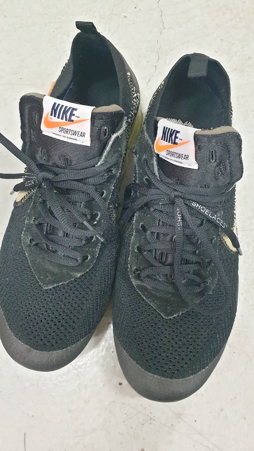 나이키 오프화이트 에어 베이퍼맥스 블랙 275 상품이미지1