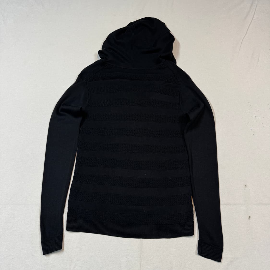 S) A|X 아르마니 익스체인지 스트라이프 후드 니트 상품이미지4