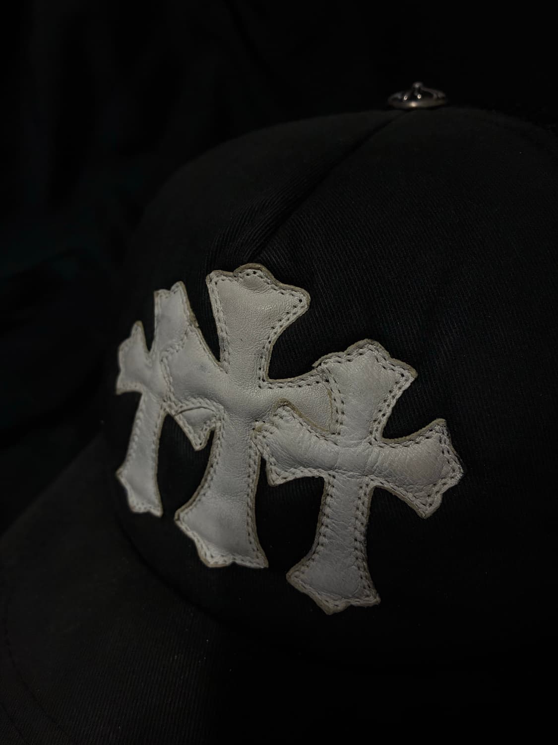 Chrome Hearts 크롬하츠 세메터리 가죽 패치 메쉬캡 상품이미지2