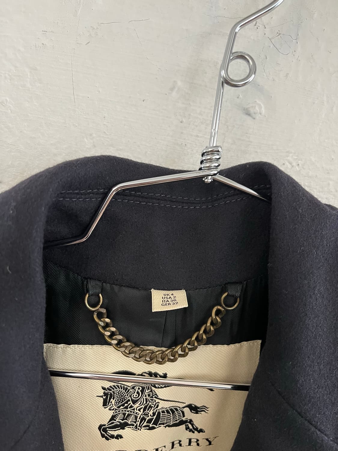 버버리 프로섬 컬렉션 캐시미어 나폴레옹 롱코트 상품이미지4