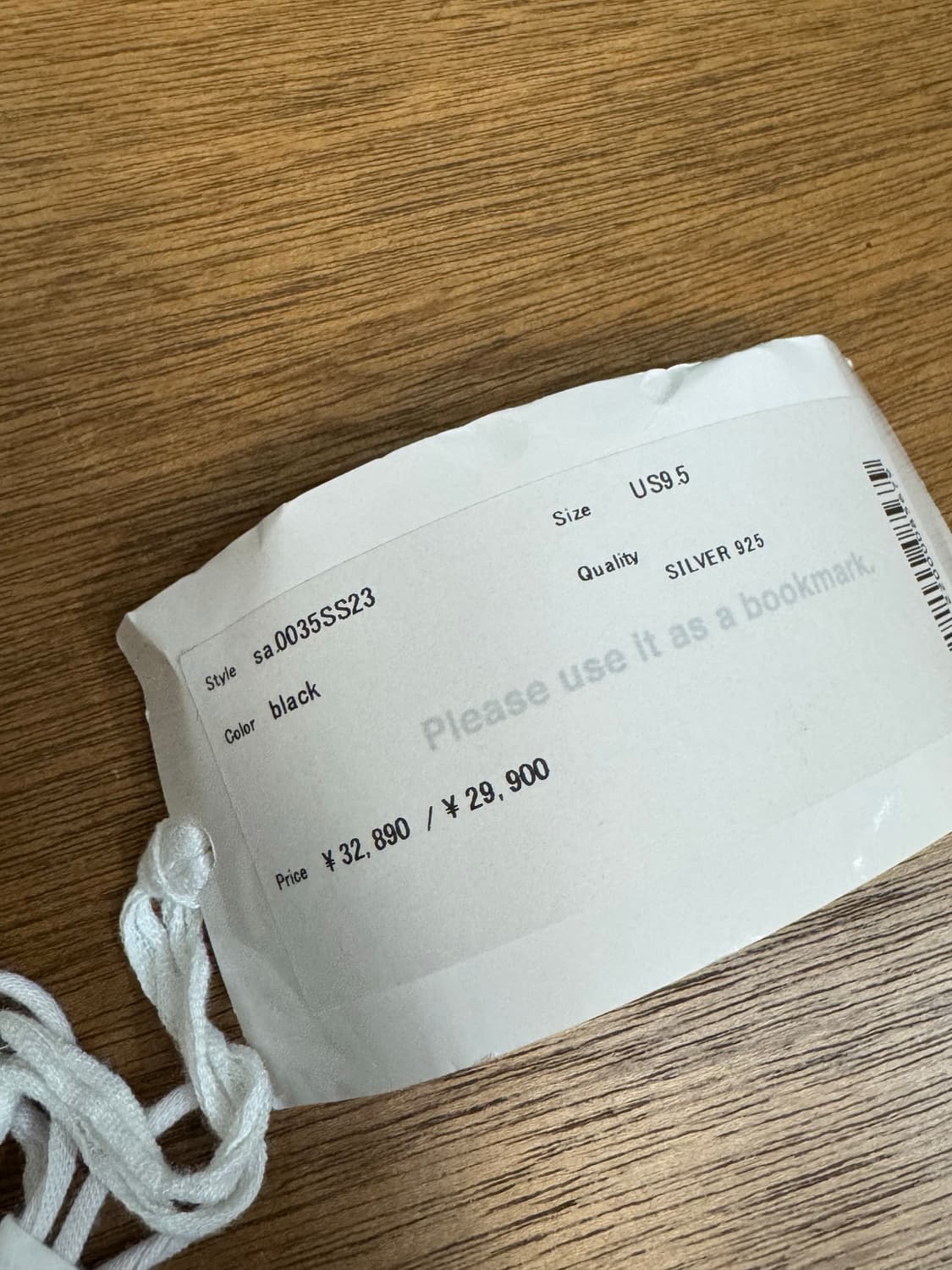 [US9.5] 타카히로미야시타 더 솔로이스트 본쉐입 빅토리 링 블랙  상품이미지6