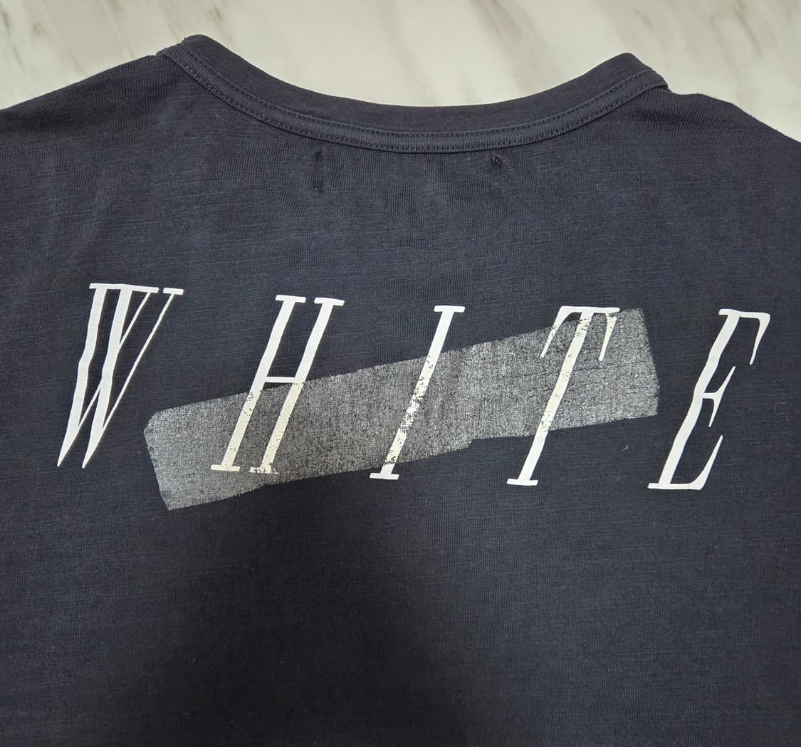 오프화이트락 미러 반팔 티셔츠 상품이미지3