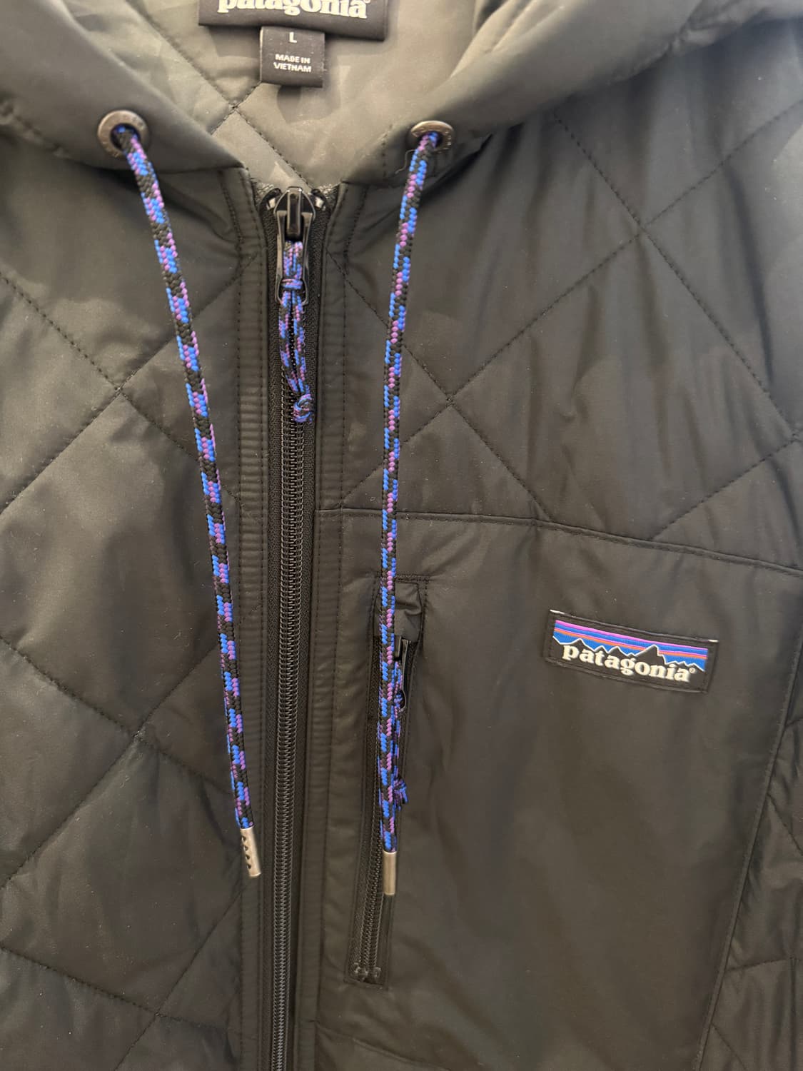 파타고니아 맨즈 다이아몬드 퀼티드 보머 후디 상품이미지3