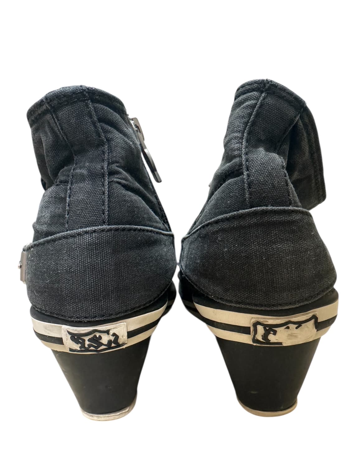 Ash 아쉬 웨지 스니커즈 37 웨지힐 블랙 상품이미지4