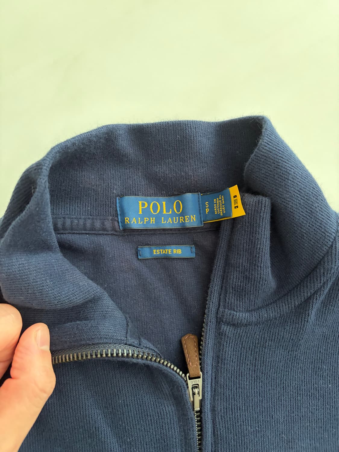 폴로 랄프로렌 베어 코튼 립 반집업 상품이미지2