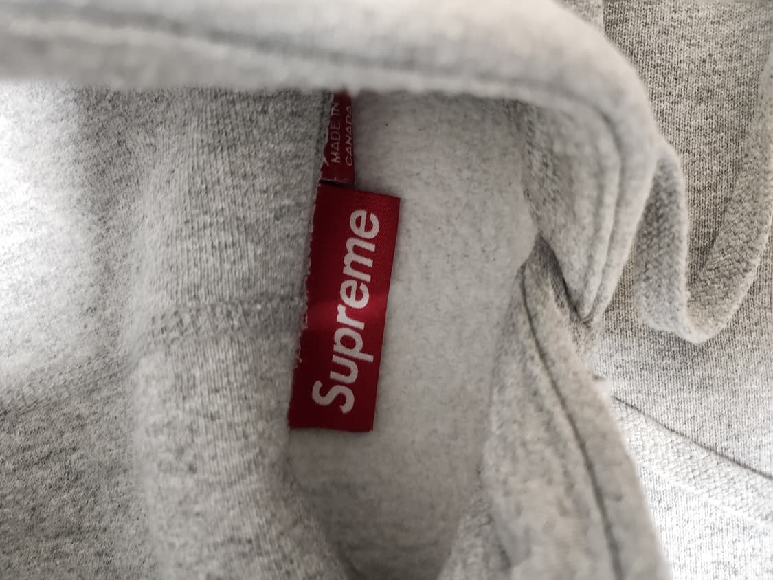 슈프림 박스로고 후드 그레이 L 24fw 상품이미지4