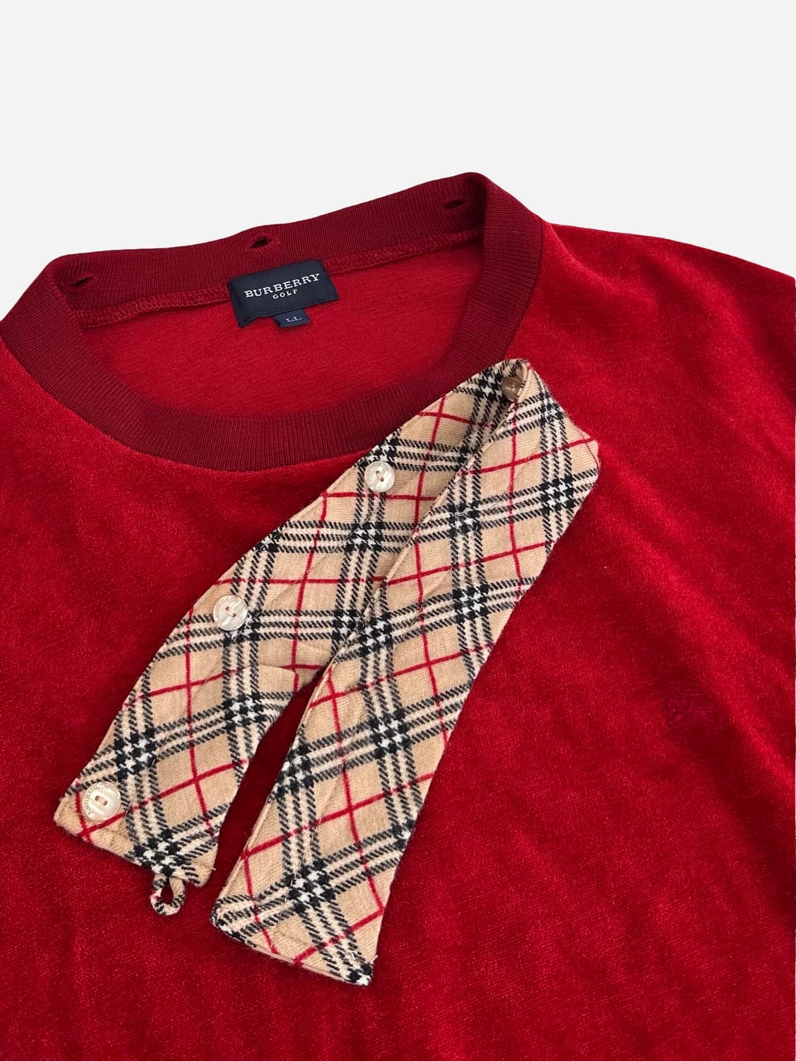 Burberry Golf Velvet Sweatshirt  상품이미지5