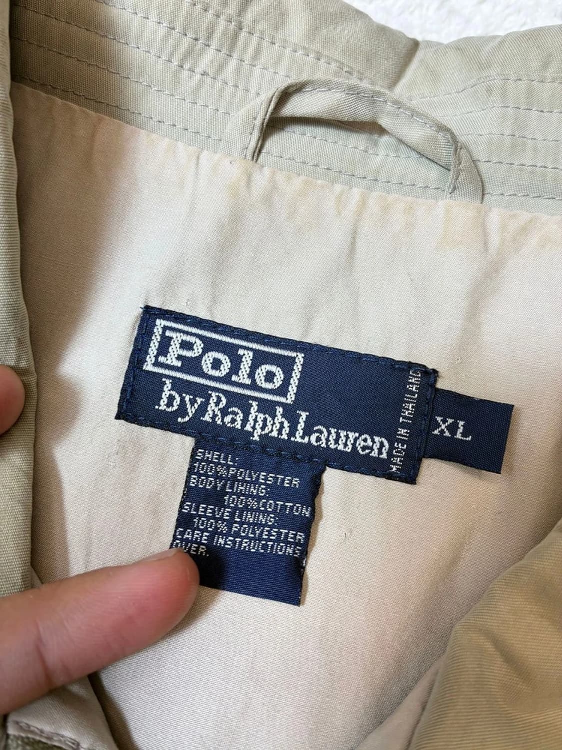 폴로 랄프로렌 00's 폴리쉘 스윙톱 자켓 PN7632 상품이미지8