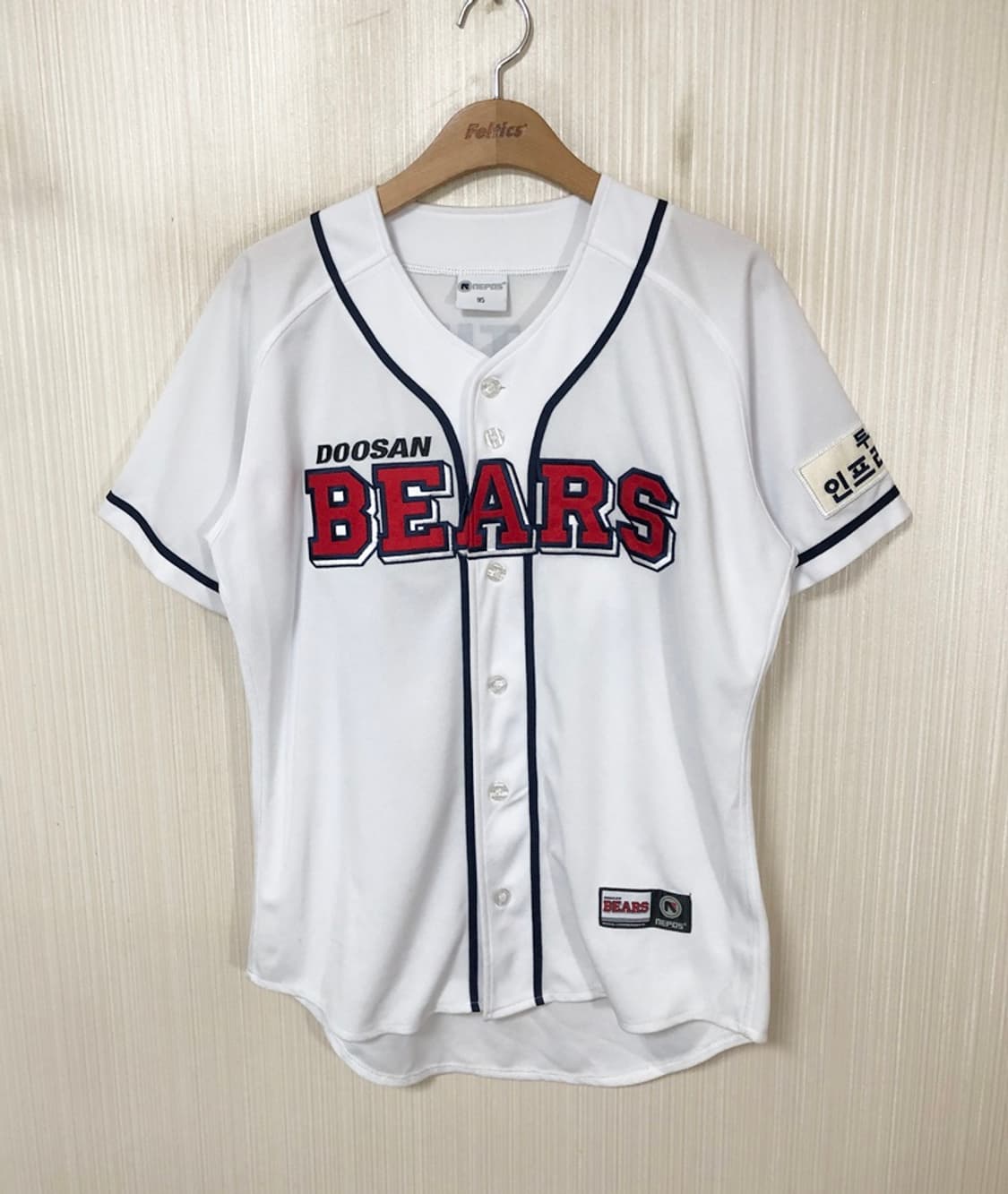 KBO 두산베어스 홈유니폼/져지 95 #32 김재환 상품이미지2