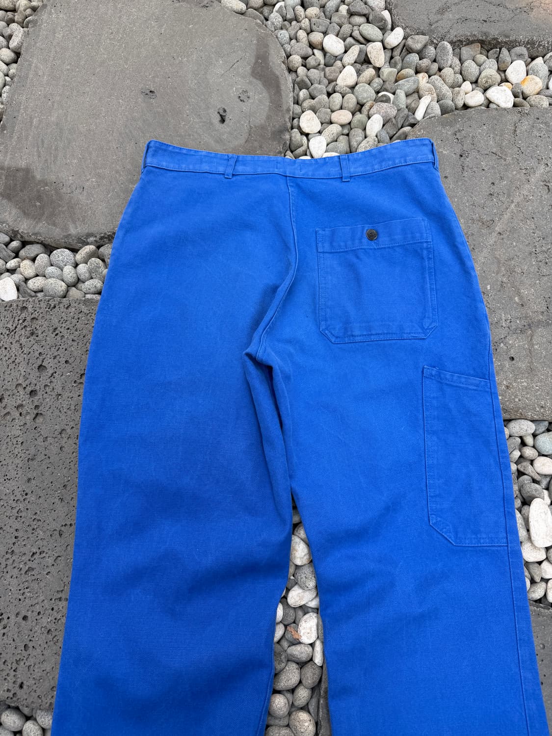 OLD VINTAGE WASHED BLUE FRENCH 프렌치 워크팬츠 상품이미지8