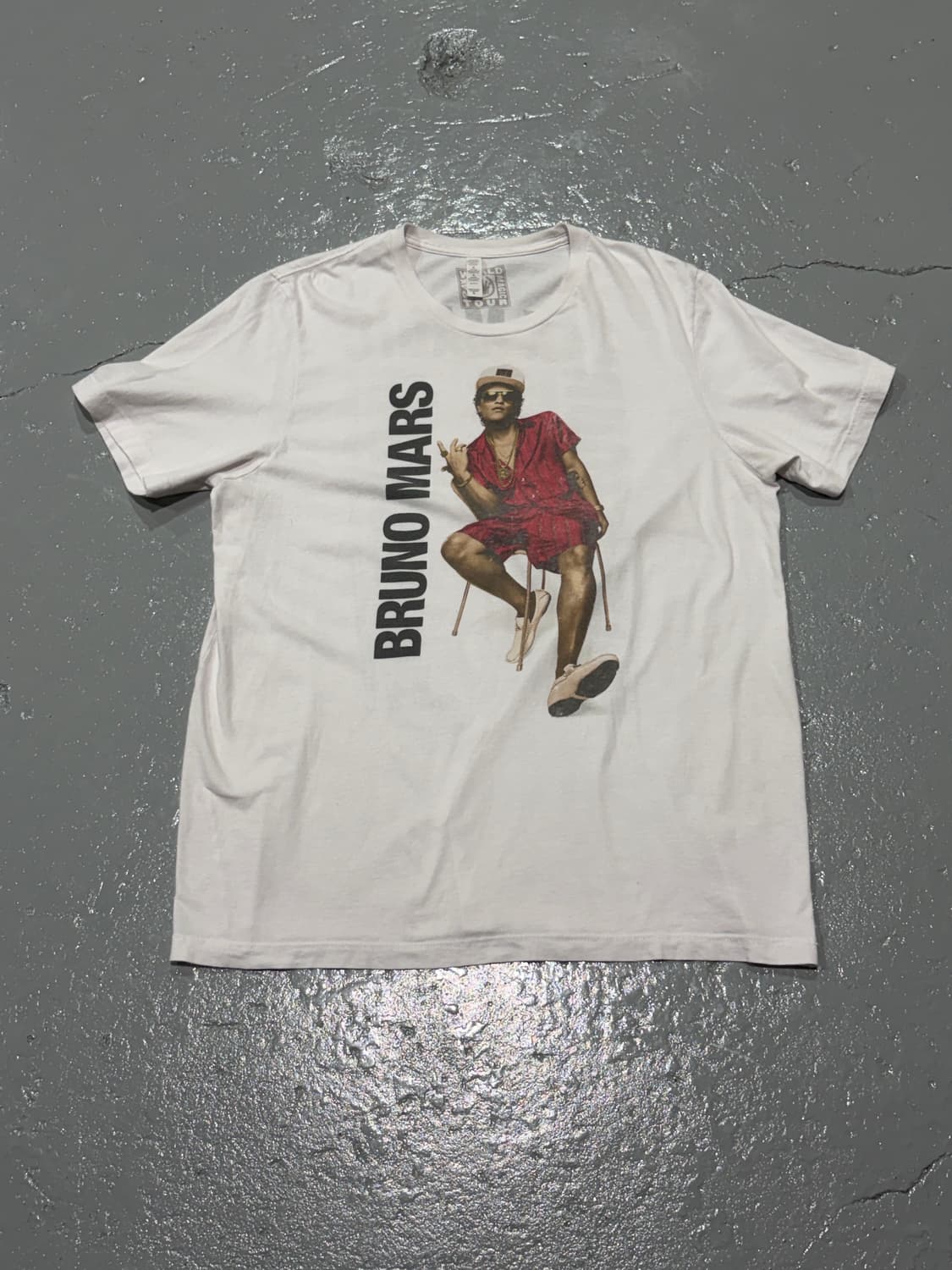 2018 브루노 마스(Bruno Mars) 월드 투어 티셔츠 상품이미지1