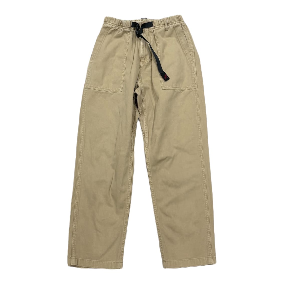 그라미치 루즈 테이퍼드 팬츠 바지 베이지 XS 상품이미지1