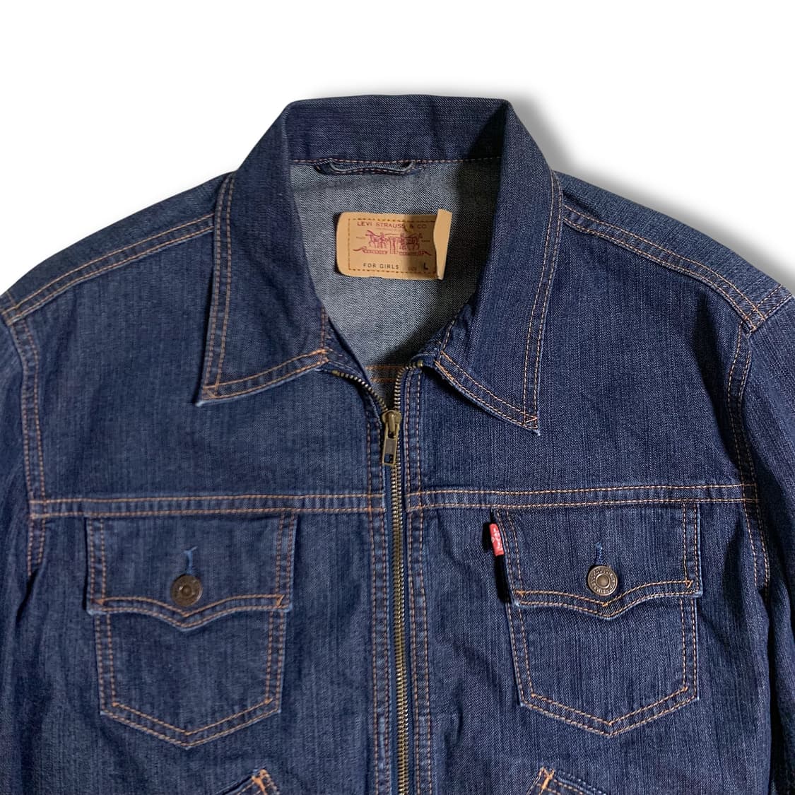 [55] Levis For Girls 데님 집업 자켓 상품이미지2