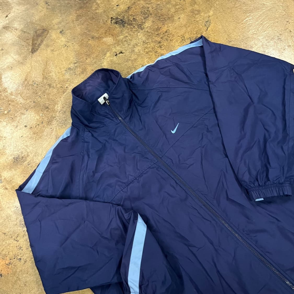 [정품/115] 나이키 네이비 바람막이 자켓 b16 상품이미지1