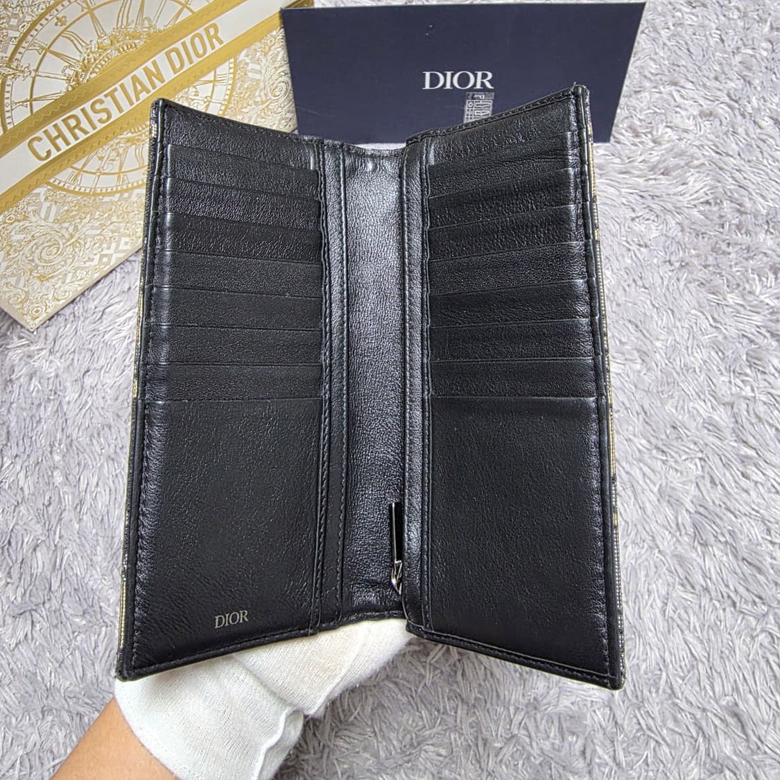 {클로젯}[Os]디올 오블리크 장지갑 상품이미지5