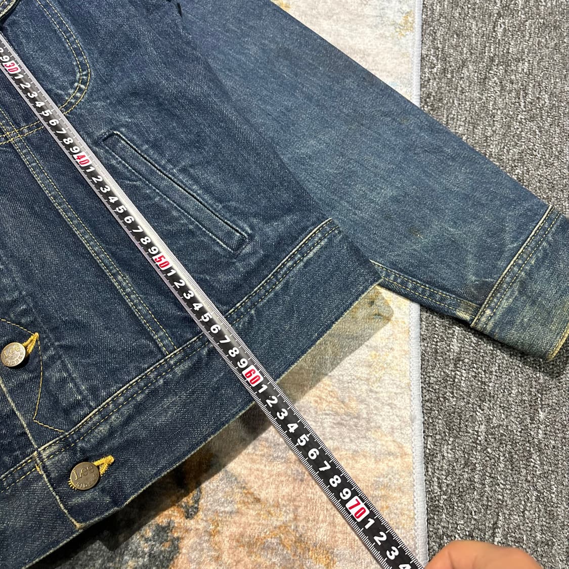 Lee 리 빈티지 데님 청 트러커자켓 상품이미지8