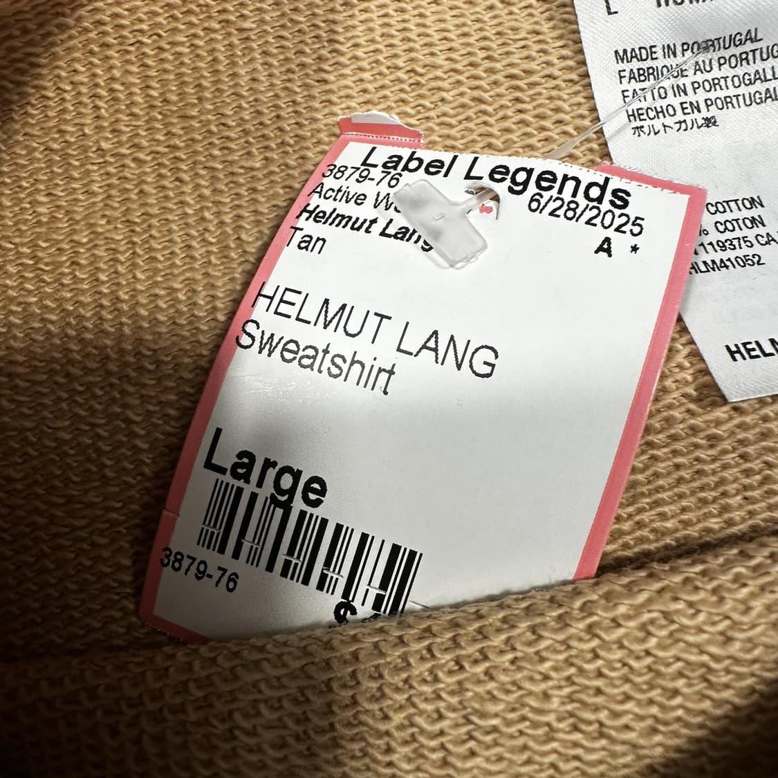 헬무트 랭 긴팔 크루넥 스웨터 상품이미지4