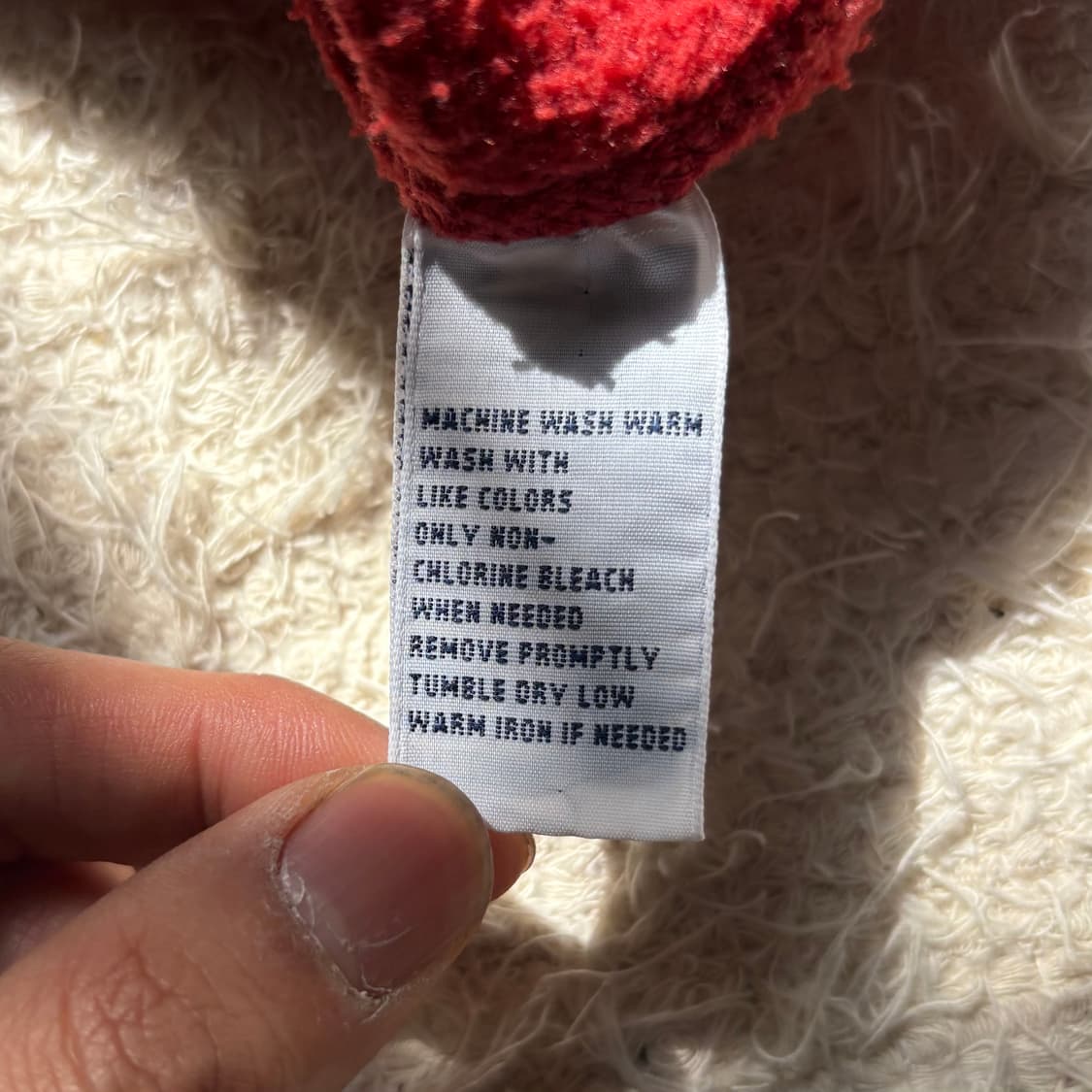 폴로 랄프로렌 포니 레드 후드집업 XL 상품이미지7