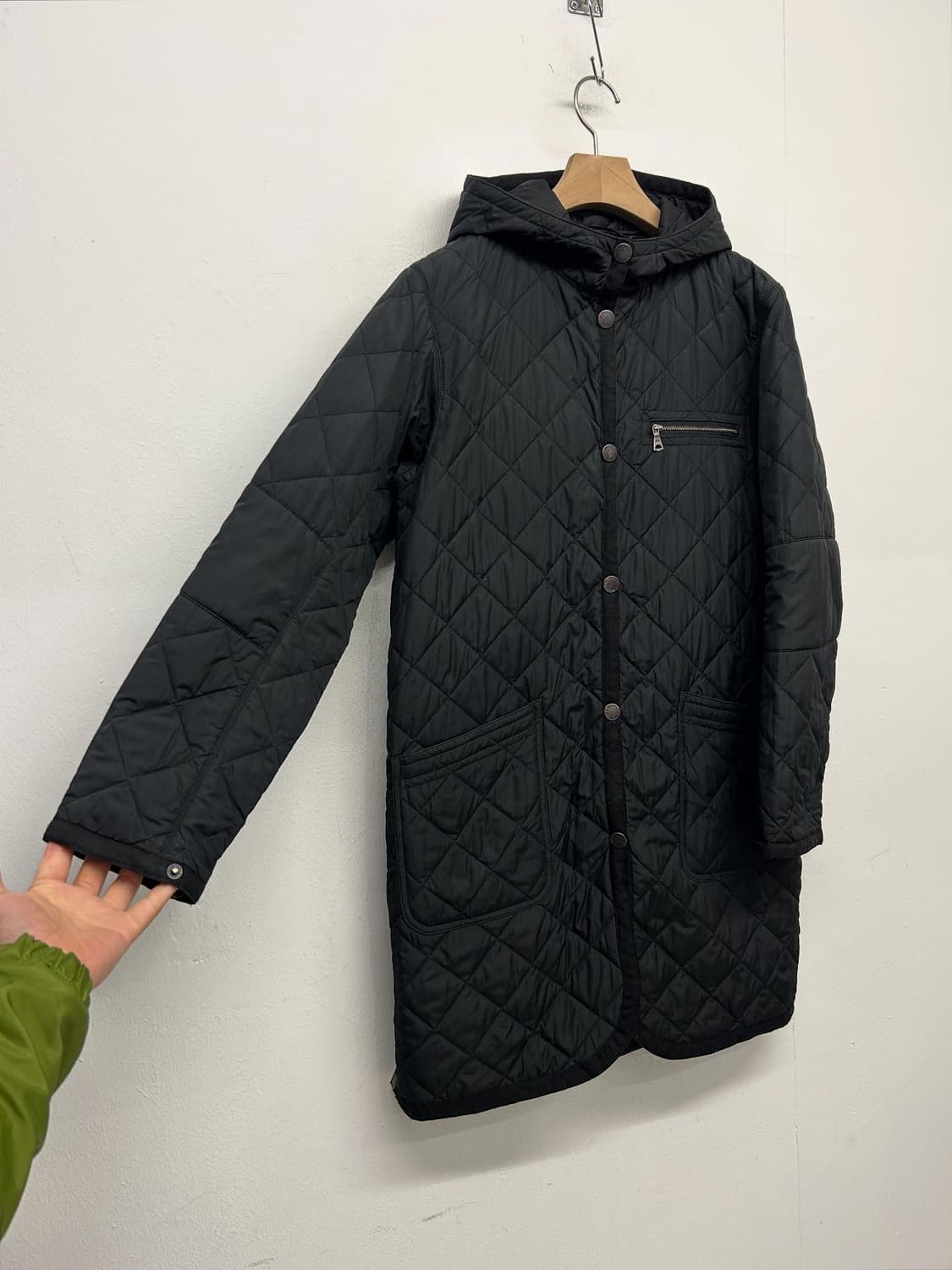 폴로 랄프로렌 퀼팅 후드코트 상품이미지2