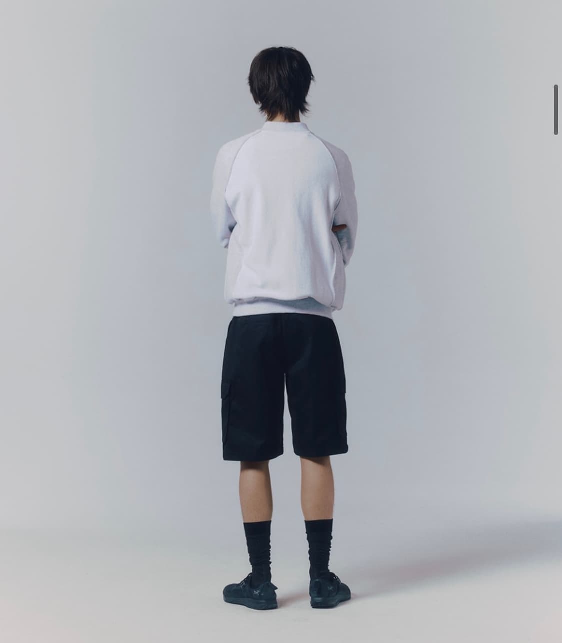 새상품(XL)MMLG 스피릿 스웨트 점퍼 애쉬그레이 상품이미지3