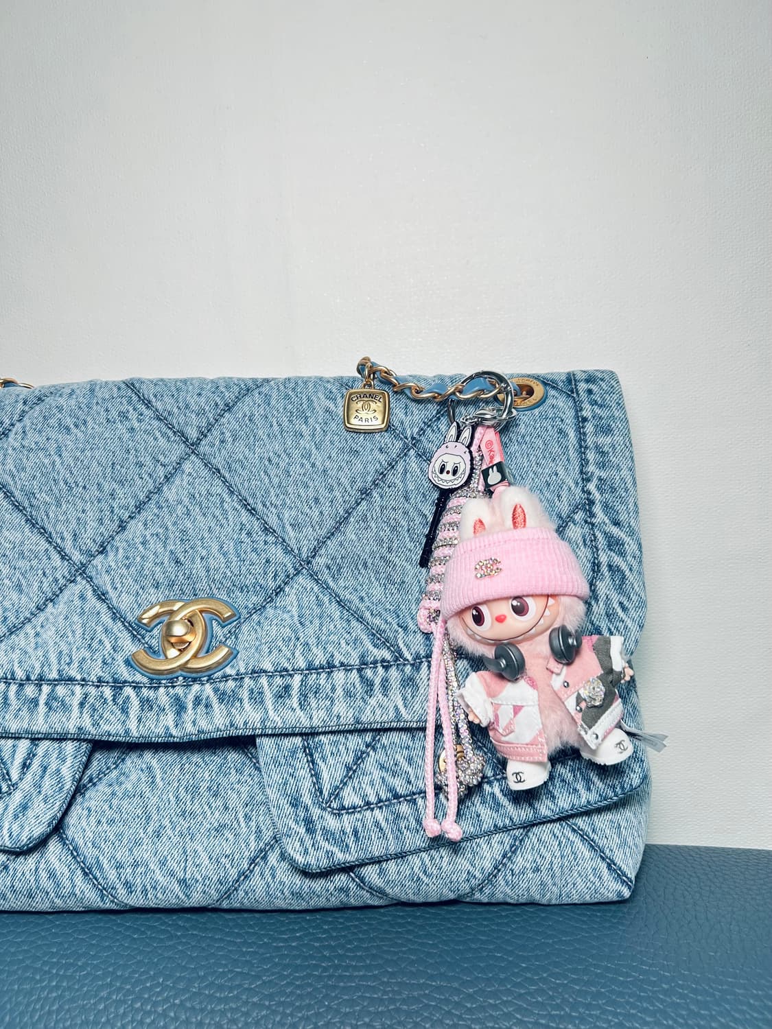 🙊미니라부부 내 마음속 비밀번호”G”커스텀키링 상품이미지8