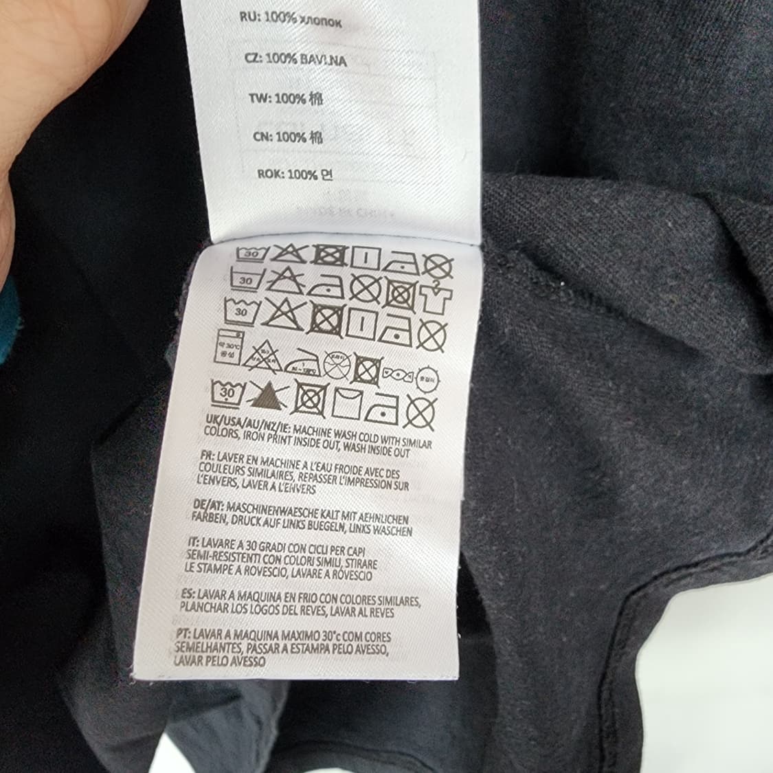  칼하트 블랙 프린팅 반팔 티셔츠 상품이미지6