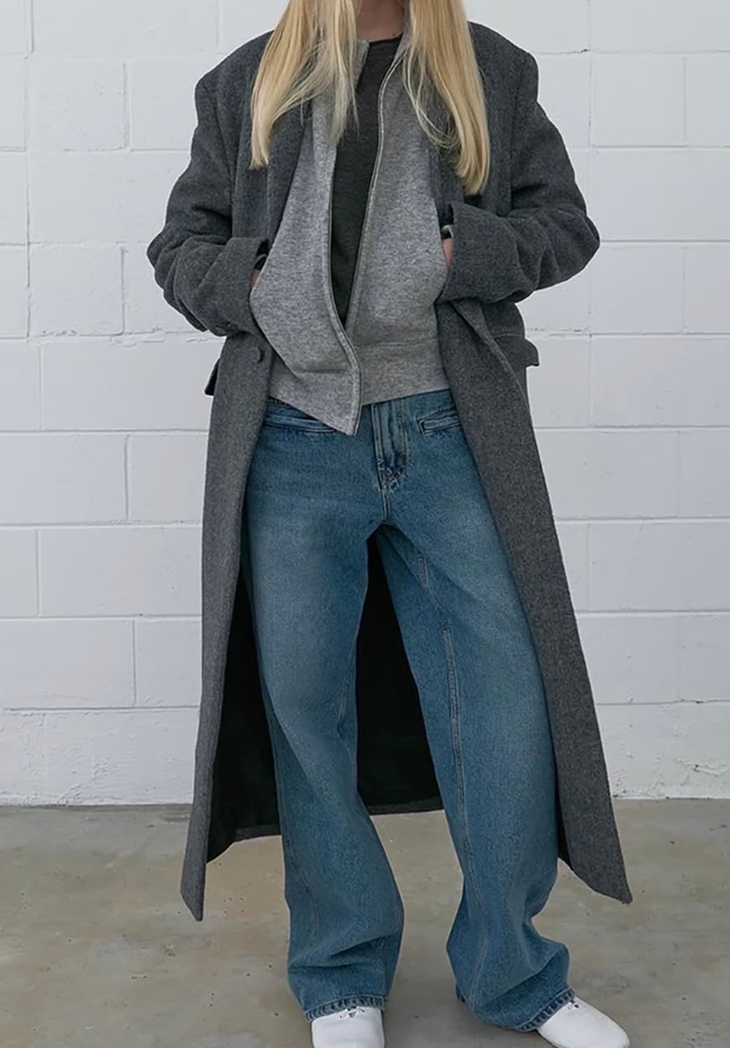 [구매] aieul 아이엘 Classic coat 클래식코트 그레이 상품이미지2