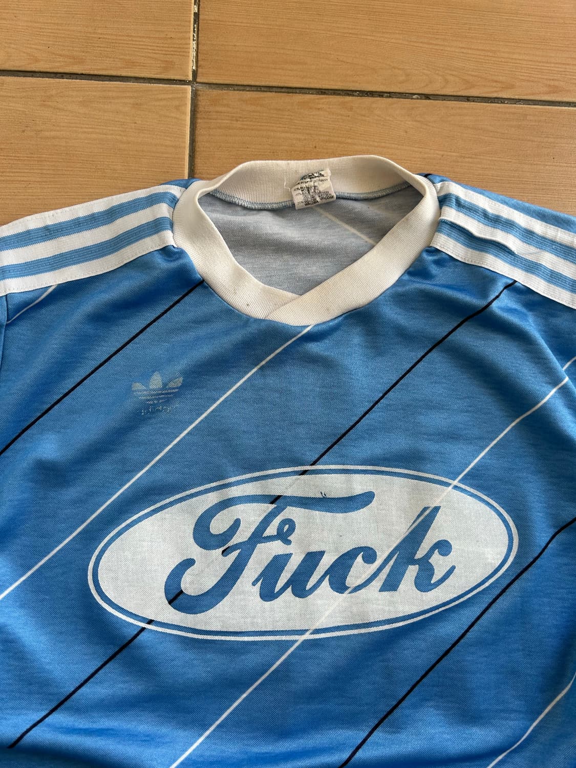 80‘s 아디다스 Fuck 져지 상품이미지1