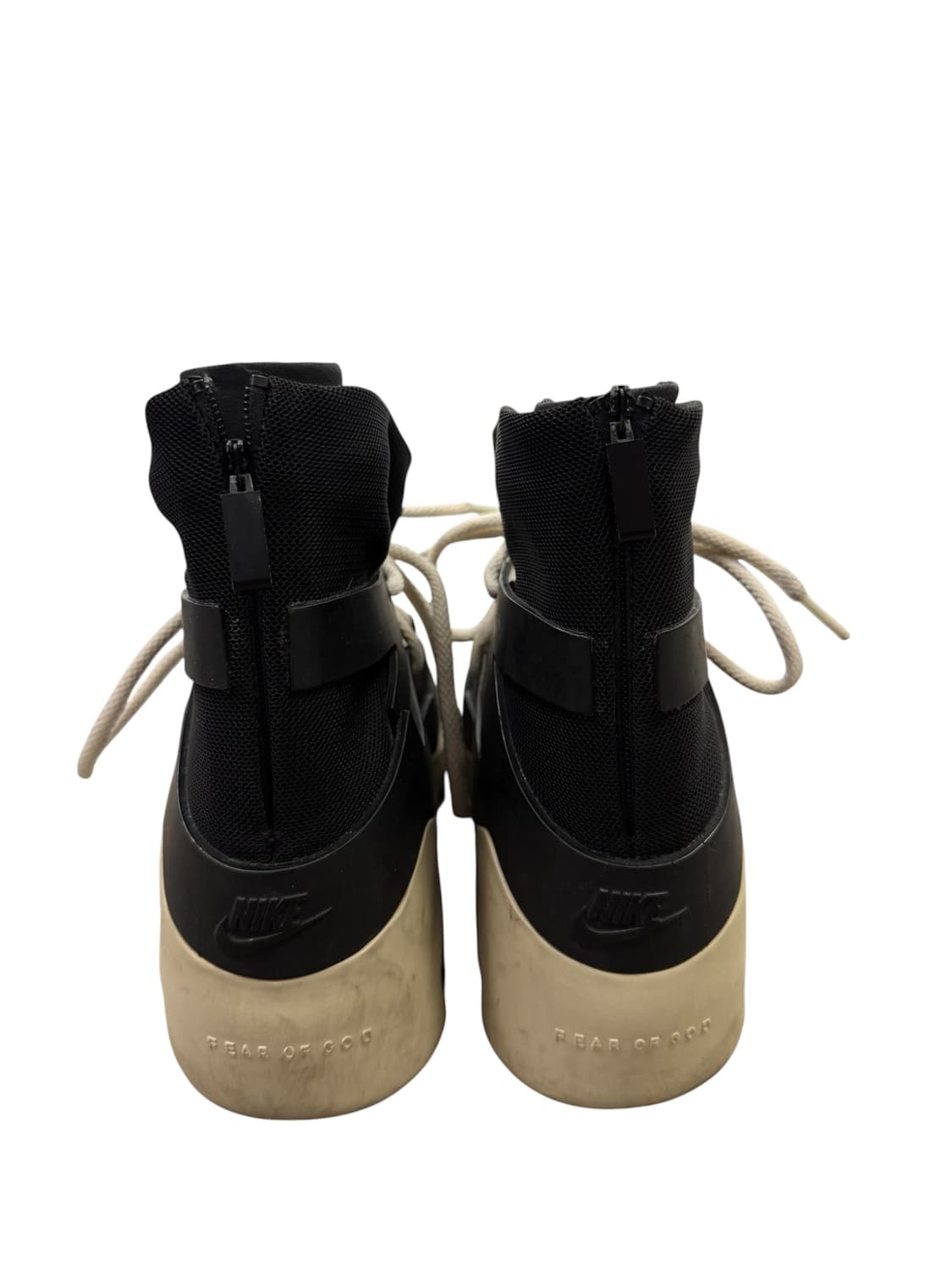 나이키 X 피어오브갓 에어1 블랙 스니커즈 290 상품이미지4