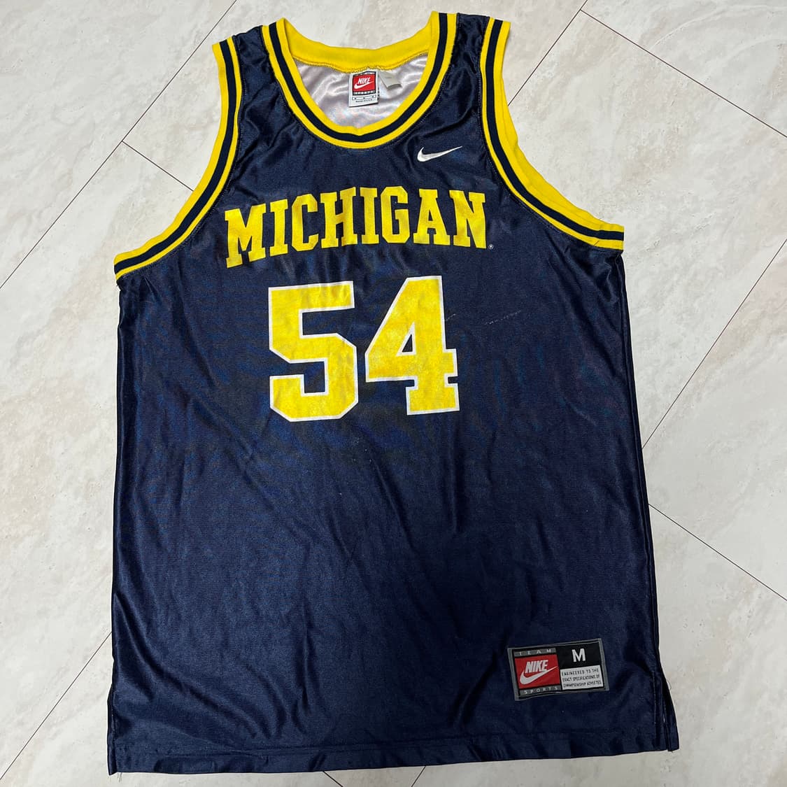 90s NIKE 나이키 미시건 농구져지 M 상품이미지1