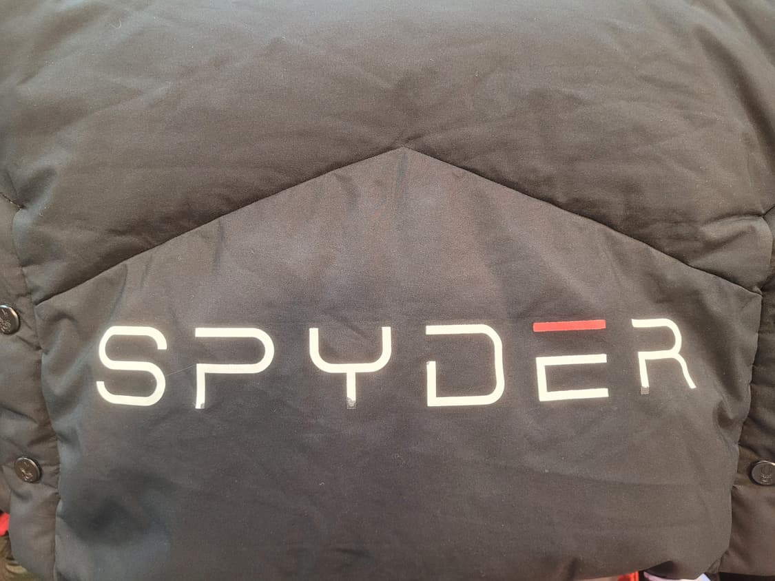 스파이더 롱패딩 블랙 S 상품이미지8