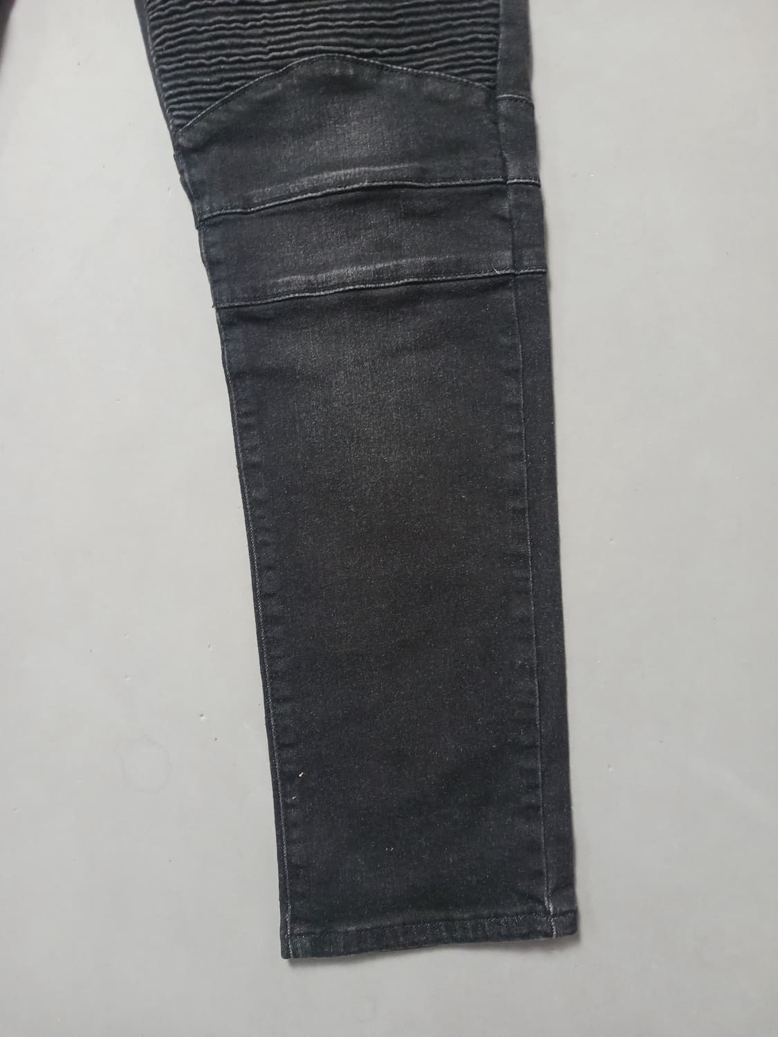 [32] 발망 스크래치 블랙 바이커진 청바지 상품이미지5