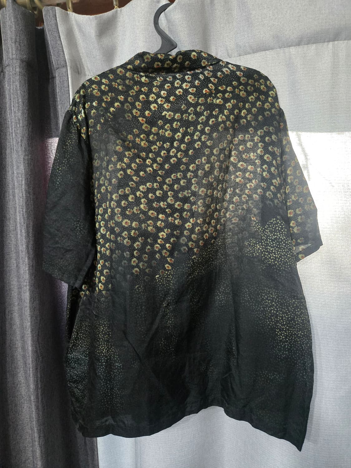 아워레가시 박스 셔츠 숏슬리브 다크 플라워 프린트 상품이미지2