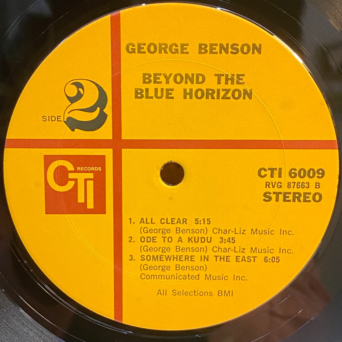 (LP-재즈) George Benson-Beyond The Blue 상품이미지5