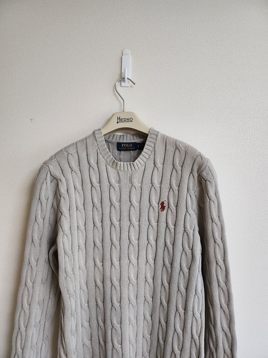 폴로랄프로렌 케이블니트 (M 상품이미지1