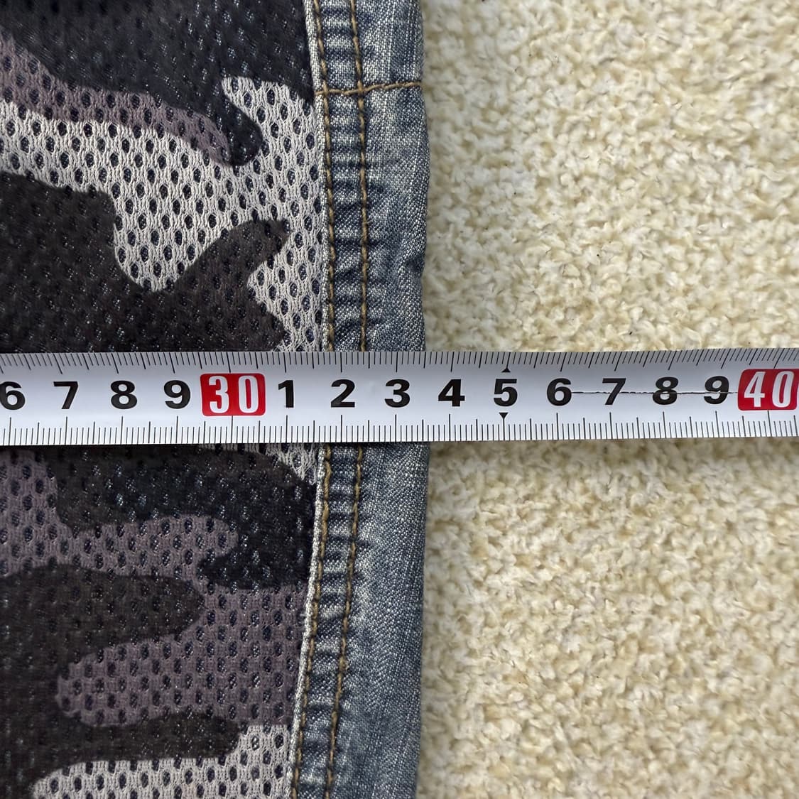 [86] FUBU 후부 올드스쿨 카모패턴 데님팬츠 0107T1 상품이미지8