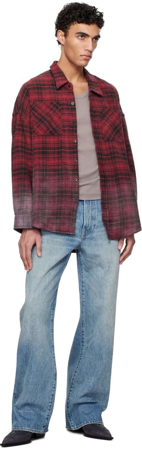 25ss R13 알써틴 워크 드롭넥 셔츠 인기색상 상품이미지7