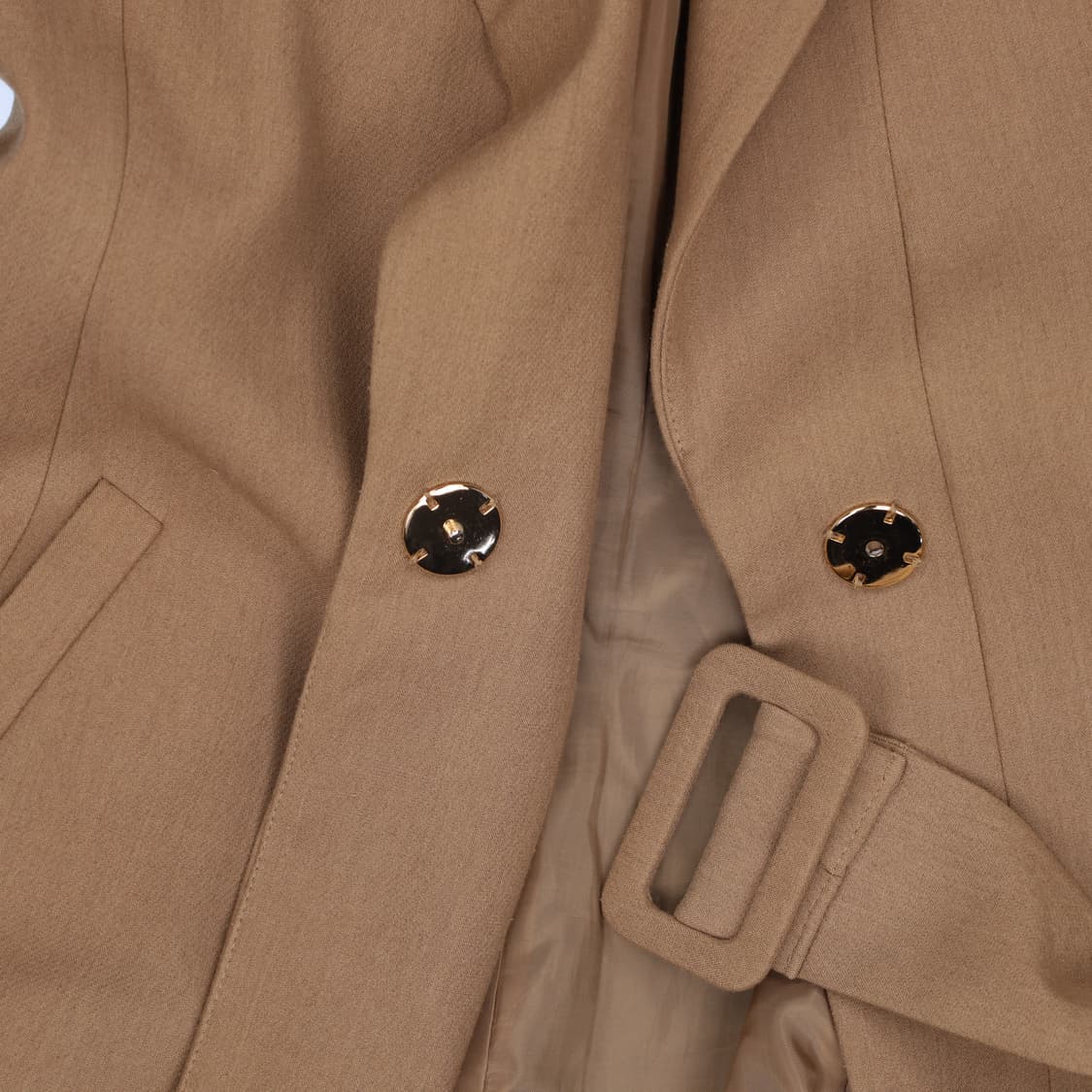 66 모조에스핀 여성 벨티드 코트 N7427 상품이미지5